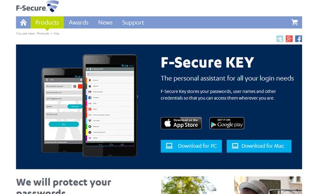 f secure serial key 2018
